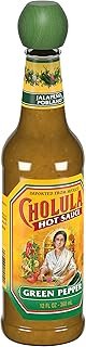 Cholula Green Pepper Hot Sauce, 12 fl oz