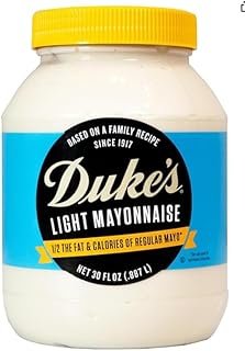 Duke's Mayonnaise Light, 30 Fluid Ounces (Pack Of 12)