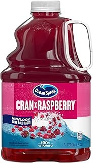 Ocean Spray Cran-Raspberry® Cranberry Raspberry Juice Drink, 101.4 Fl Oz Bottle (Pack of 1)