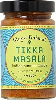 Maya Kaimal Tikka Masala Simmer Sauce, Mild, 12.5 oz (Case of 6)