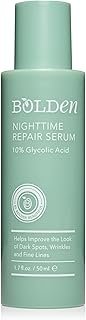 BOLDEN Nighttime Repair Serum | Facial Serum for Dark Spots and Discoloration | Ideal for Acne-Prone & Melanin-Rich Skin | 1.7 Fl Oz