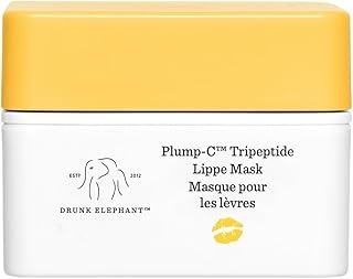 Drunk Elephant Plump-C Tripeptide Lippe Mask- 20 g/ 0.7oz - Clean Clinical Skincare - Cruelty-Free- Free of Essential Oils, Silicones, and Fragrance
