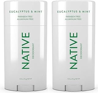 Native Deodorant Eucalyptus & Mint 2.65oz (2 pack)