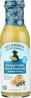 California Olive Ranch Roasted Garlic Dijon & Rosemary Marinade & Sauce, 10 Fz
