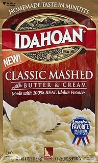 Idahoan Classic Mashed Instant Potato Mix Flakes, 4 Oz