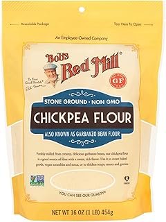 Bobs Red Mill Garbanzo Bean Flour, 16 Ounce (Pack of 4)