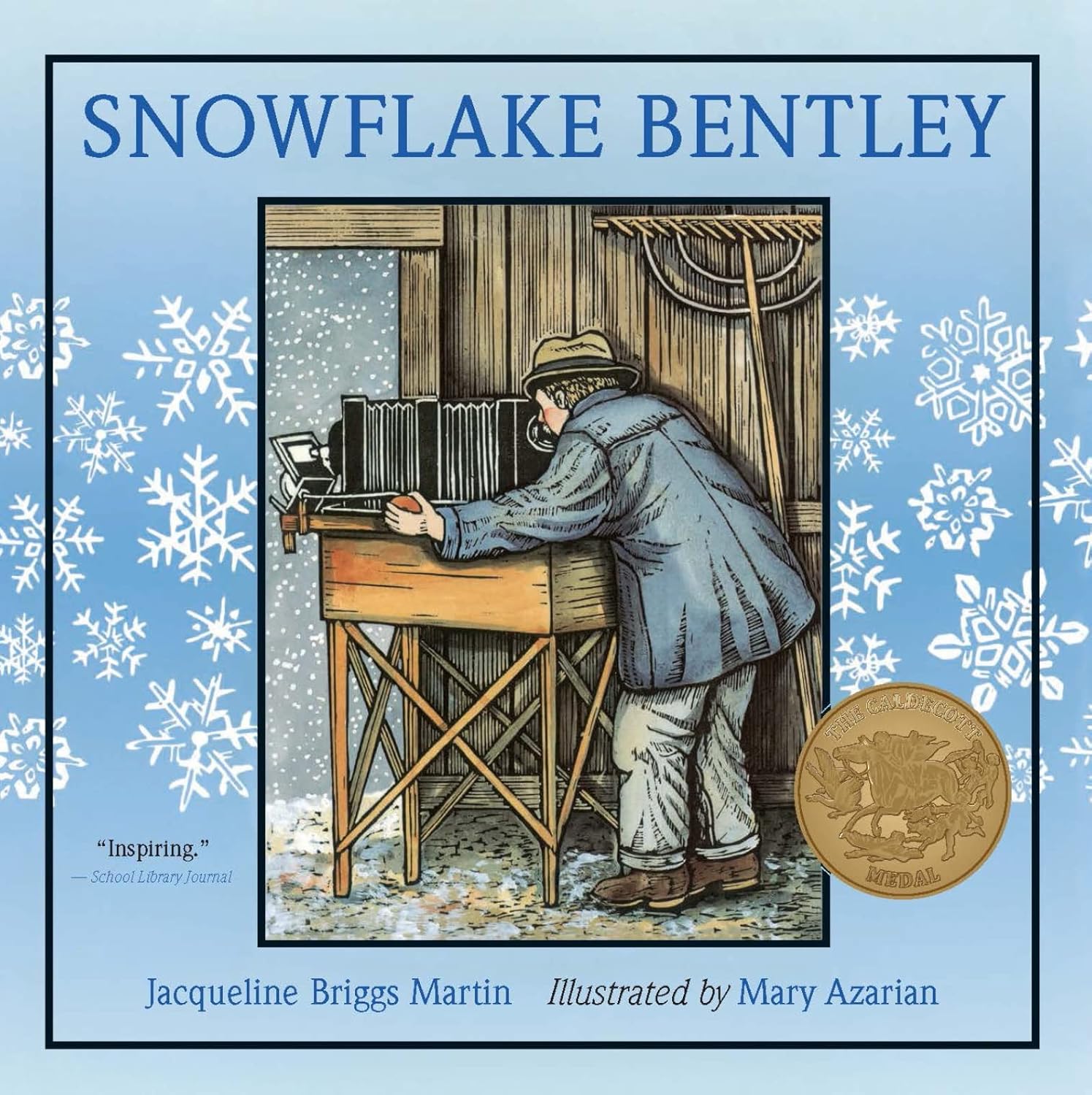Snowflake Bentley by Jacqueline Briggs Martin book cover