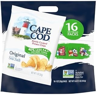 Cape Cod Kettle Cooked Potato Chips, 1 OZ, 16 Ct