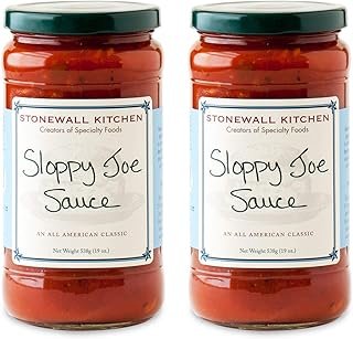 Stonewall Kitchen Sloppy Joe Sauce, 19 Ounces (Pack of 2)