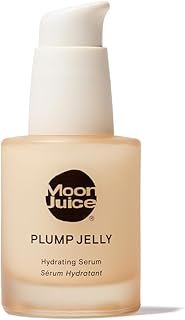 Moon Juice Plump Jelly - Hyaluronic Acid Serum for Face - Hydrate, Protect, & Preserve Skin - Peptides, Vitamin E, & Mushrooms - 3rd Party Tested - Vegan & Non GMO - Skin Care & Self Care - 1 fl oz