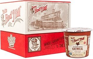 Bob's Red Mill GF Oatmeal Cup, Maple & Brown Sugar, 2.15 Ounce Cup (Pack of 8), Gluten Free, Non-GMO, Whole Grain, Kosher