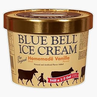 Blue Bell Sticker Vinyl Bumper Sticker Decal Waterproof 5"