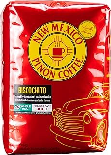 New Mexico Piñon Coffee Naturally Flavored Coffee (Biscochito Whole Bean, 2 pound)