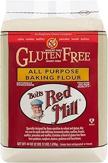 Bob's Red Mill Gluten Free All Purpose Baking Flour, 44 Oz (4 Pack)