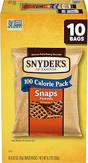 Snyder's of Hanover Snaps Pretzels, 10 Count 0.92 Oz