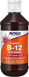 NOW Foods Supplements, Vitamin B-12 Complex Liquid, Energy Production*, Nervous System Health*, 8-Ounce