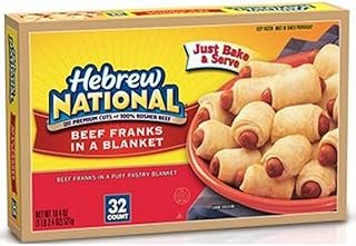Hebrew National Beef Franks in a Blanket, 18.4 Ounce -- 6 per case.