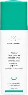 Drunk Elephant Protini Powerpeptide Resurf Serum - 30 ml/1 fl oz - Exfoliating Lactic Acid AHA Serum - Clean Clinical Skincare - Cruelty-Free - Free of Essential Oils, Silicones, and Fragrance