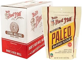 Bob's Red Mill Paleo Baking Flour, 16oz (Pack of 4) - Gluten Free, Non GMO, Vegan, Paleo Friendly, Kosher
