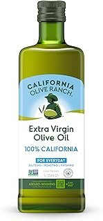 California Olive Ranch 100% California Extra Virgin Olive Oil, 1L (Pack of 6)
