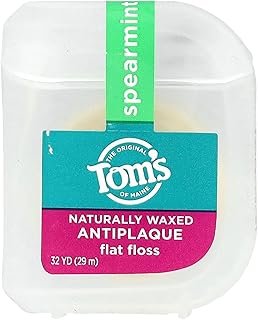 Tom's of Maine Antiplaque Flat Floss Spearmint - 32 Yard(s)