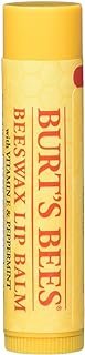 Burt's Bees Beeswax Lip Balm with Vitamin E & Peppermint 0.15 oz (Pack of 10)