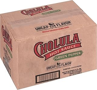 Cholula Green Pepper Hot Sauce 5 fl oz Multipack, 24 count