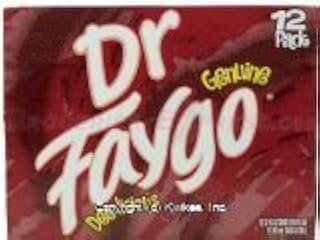 Dr. Faygo soda pop, 12-pack, 12-ounce cans