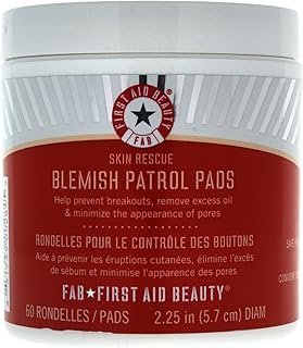 First Aid Beauty Skin Rescue Blemish Patrol Pads- 60 pads
