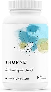 THORNE Alpha-Lipoic Acid - 300 mg - Supplement Liver Detox, Antioxidant Support, Nerve Health and Mental Sharpness* - 60 Capsules
