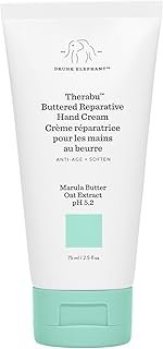 Drunk Elephant Therabu Buttered Reparative Hand Cream - 75 ml/2.5 fl oz - Hand Lotion - Clean Clinical Skincare - Cruelty-Free - Dermatologist-Tested - Free of Essential Oils, Silicones, and Fragrance