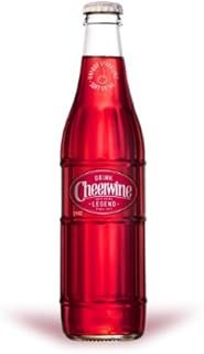 Cheerwine Glass Bottles 12 oz (Pack of 24)