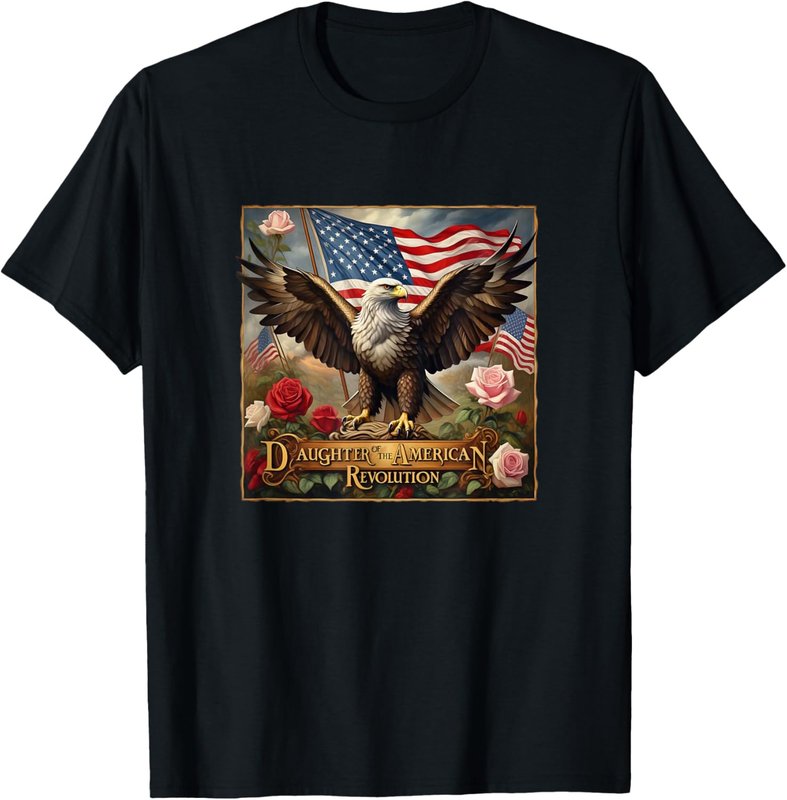 Daughter eagle American Revolution USA history lineage T-Shirt