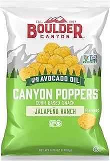 Boulder Canyon Jalapeno Ranch Canyon Poppers, 5.25 Oz