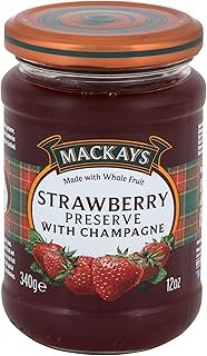 Mackays Strawberry Preserve With Champagne, 12 Ounce