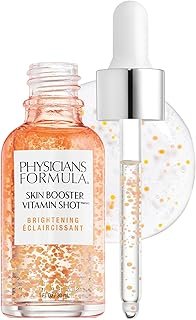 Physicians Formula Skin Booster Vitamin Shot, Brightening Serum with Vitamin C, Licorice & B3, Targets Dark Spots for Radiant Glow – Brighten