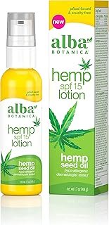 Alba Botanica Hemp Hydrating SPF 15 Lotion, 1.7 oz
