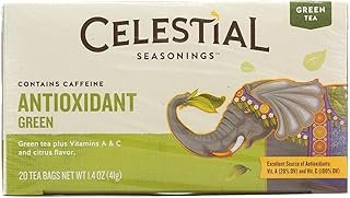 Celestial Seasonings Antioxidant Green Tea Bags 20 ea (Pack of 6)