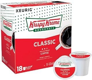 Keurig Krispy Kreme Doughnut Coffee K-Cups (18 K-Cups)