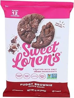 Sweet Lorens Fudge Brownie Cookie Dough, 12 Ounce - 6 per case.