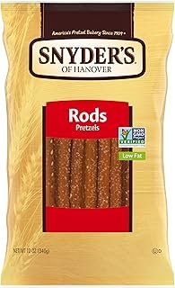 Snyder's of Hanover Pretzel Rods, 12 Oz Bag