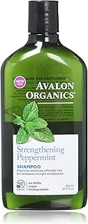 Avalon Organics Strengthening Shampoo - Peppermint - 11 Oz - 2 Pk