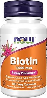 NOW Foods Biotin 1000 MCG - 100 Capsules