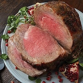 Premium Prime Rib Beef Roast, 5.5-6 lbs - Boneless and Tender, Aged Up to 28 Days. Restaurant-Quality Steaks and Cooking Instructions from Kansas City Steak Company.