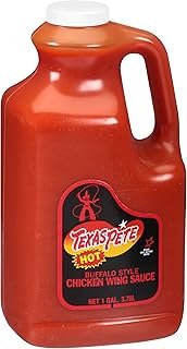 Texas Pete Buffalo Style Hot Chicken Wing Sauce 1 Gallon (4 count)