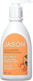 JASON NATURAL PRODUCTS BODY WASH,APRICOT SATIN, 30 FZ