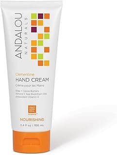 Andalou Naturals Clementine Hand Cream, 3.4 Ounce
