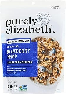 Purely Elizabeth Gluten-Free, Non-GMO, Ancient Grain Granola, Blueberry (6 Ct, 72oz Bulk)