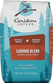 Caribou Coffee Caribou Blend Whole Bean Coffee, 12 oz