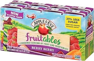 Apple & Eve Fruitables Fruit and Vegetable, Berry ,6.75 fl oz (8 count)